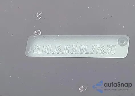 2013 Lincoln Mkx z USA, uszkodzony, nr VIN 2LMDJ6JK3DBL37638